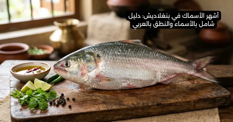 أشهر الأسماك في بنغلاديش: دليل شامل بالأسماء والنطق بالعربي