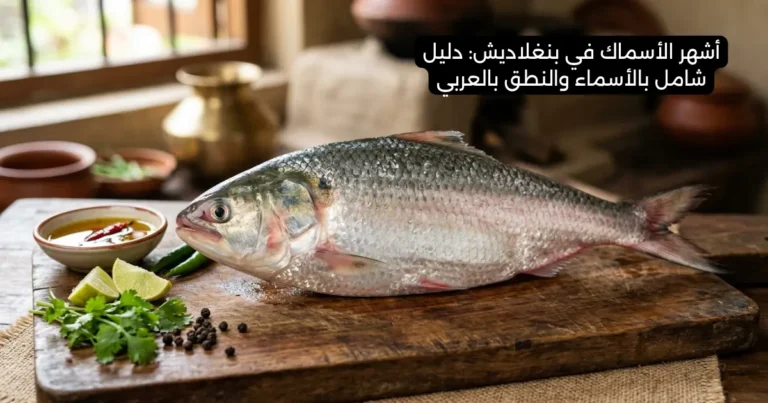 أشهر الأسماك في بنغلاديش: دليل شامل بالأسماء والنطق بالعربي