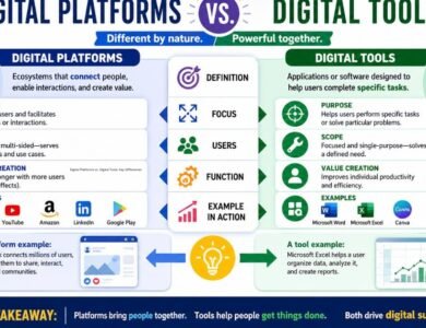 Digital Platforms vs. Digital Tools: Key Differences