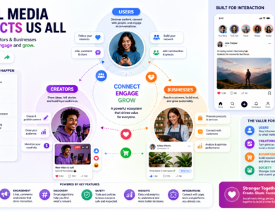 How Social Media Platforms Connect Users, Creators, and Businesses