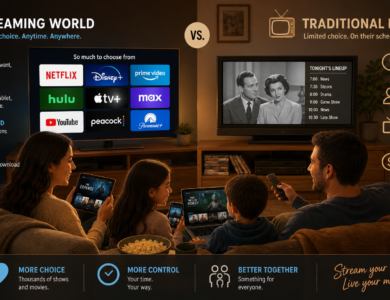Video Streaming Platforms vs. Traditional Media: Key Differences