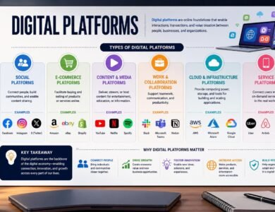 What Are Digital Platforms? Types, Examples, and How They Work